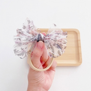 Baby Headband Bow Mesh Seamless (BHB9412)